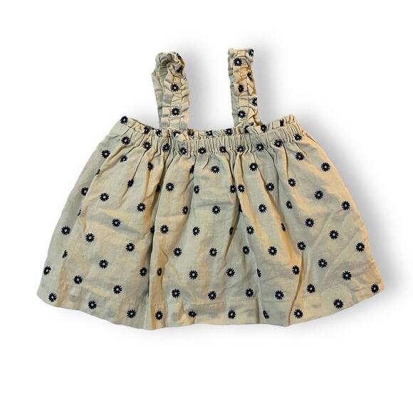 Gap Embroidered Linen-Cotton Summer Top. 18-24 Months - Picture 1 of 5
